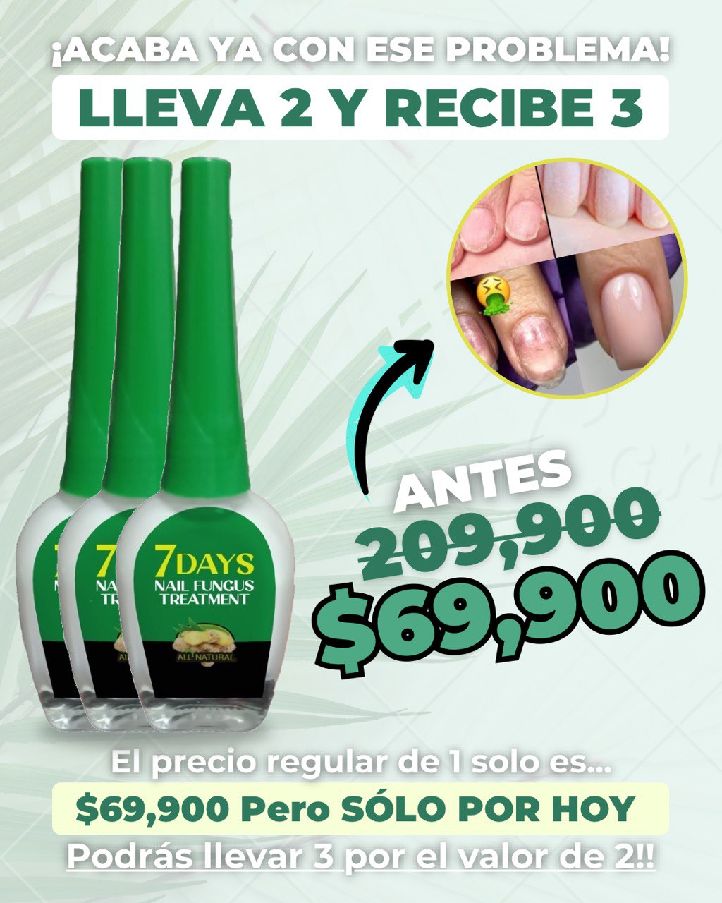 7Days Kora - Endurecedor de uñas (3x2)