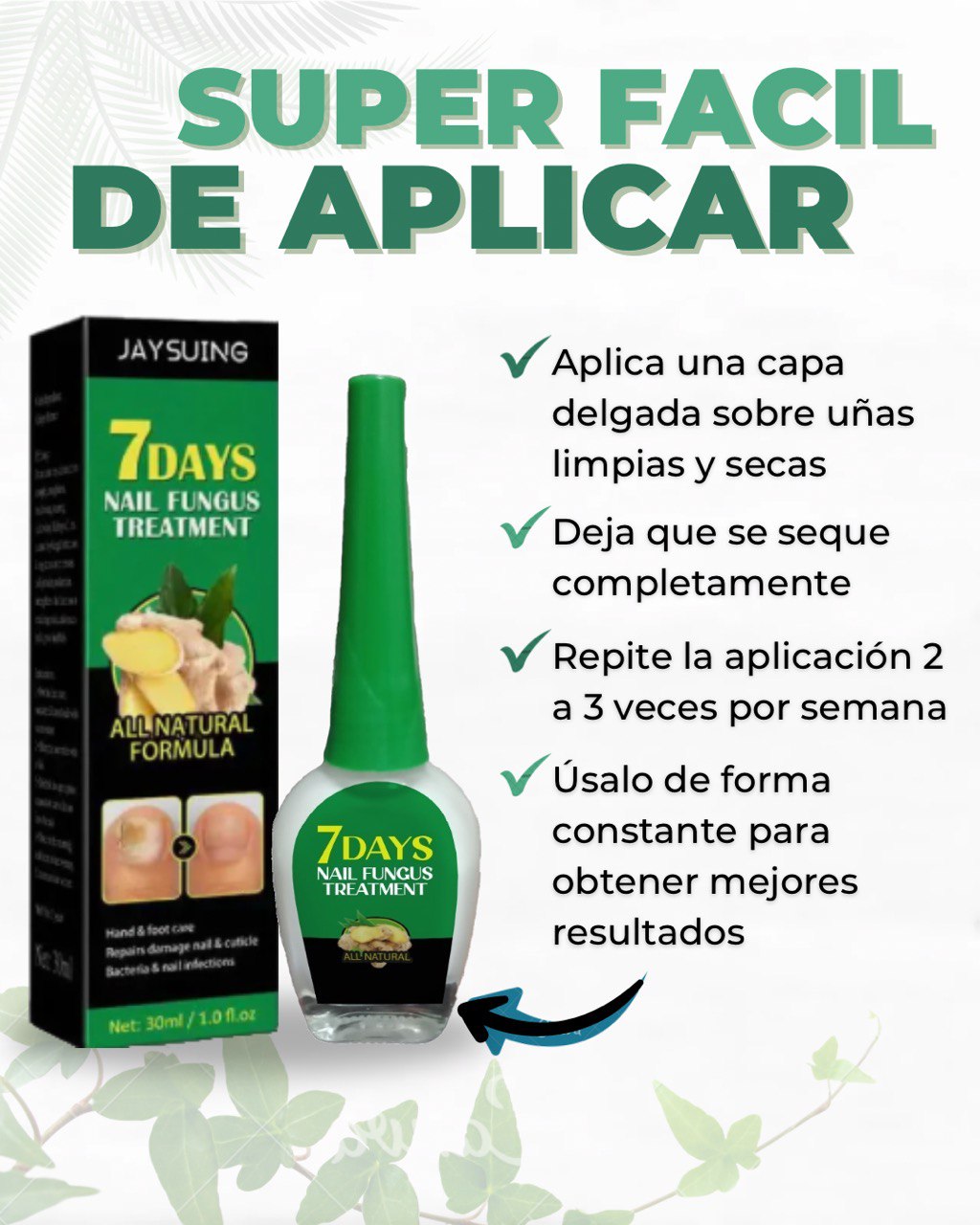7Days Kora - Endurecedor de uñas (3x2)